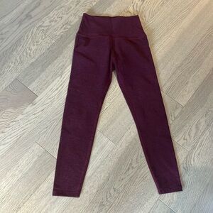 Maroon extra soft workout pants